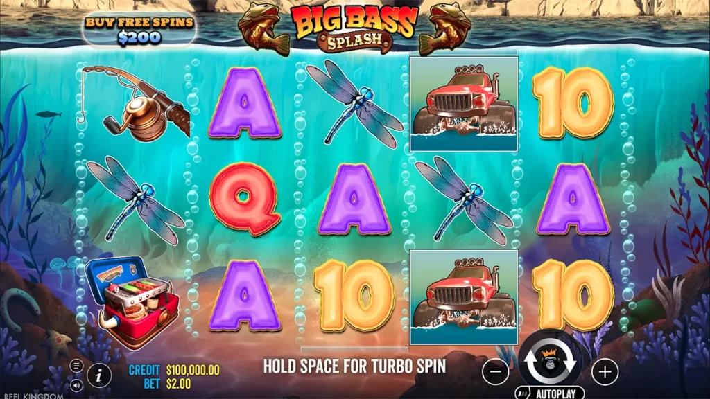 Big Bass Splash Slot screenshot