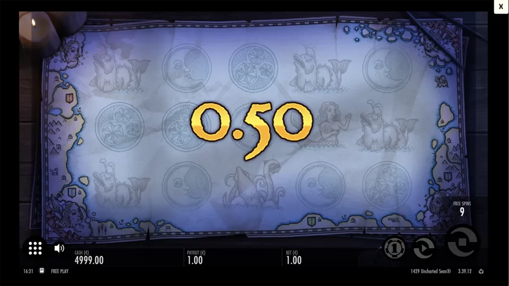 1429 Uncharted Seas slot screenshot
