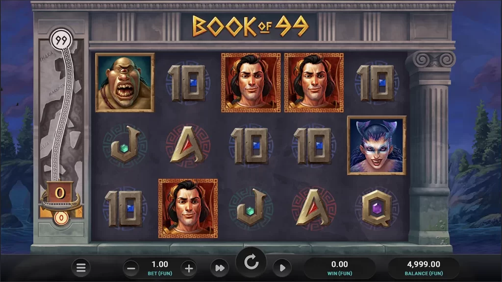 Book of 99 slot screenshot