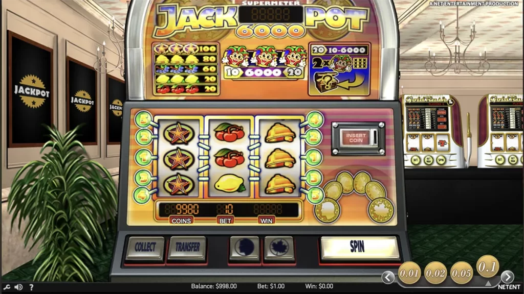 Jackpot 6000 slot screenshot