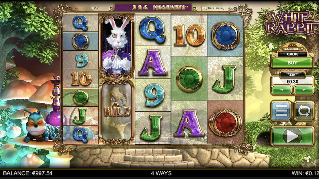 White Rabbit Megaways slot screenshot