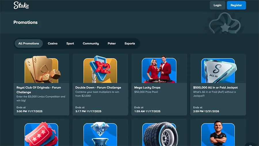 Stake Casino Promotions