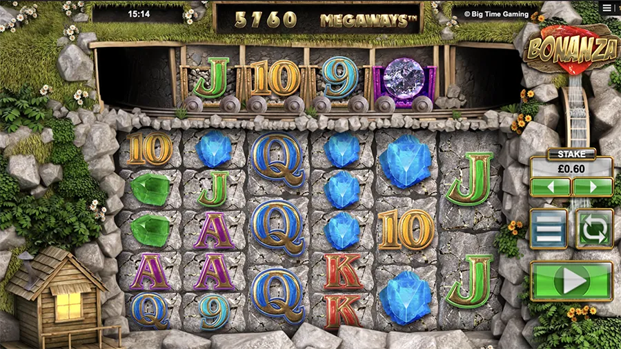 Bonanza Megaways Slot Screenshot