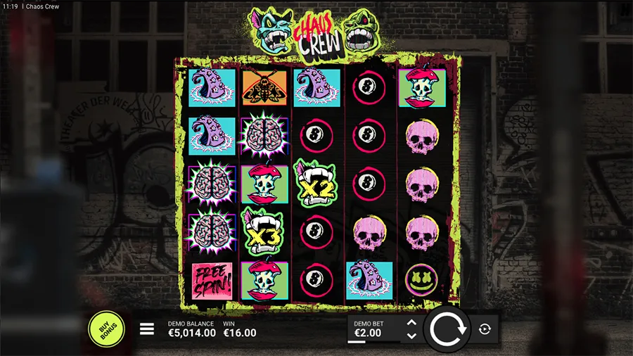 Chaos Crew Slot Screenshot