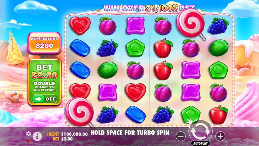 Sweet Bonanza Slot Screenshot