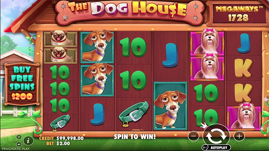 The Dog House Slot Screenshot