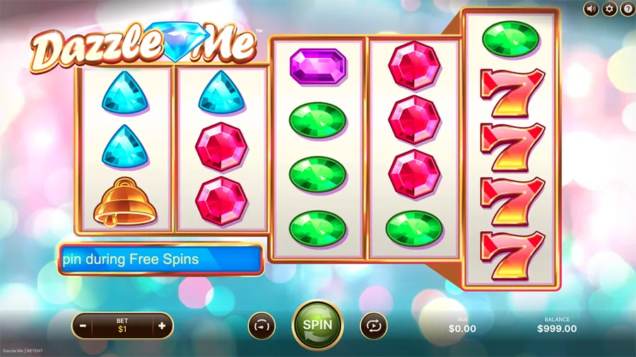 Dazzle Me Slot Screenshot