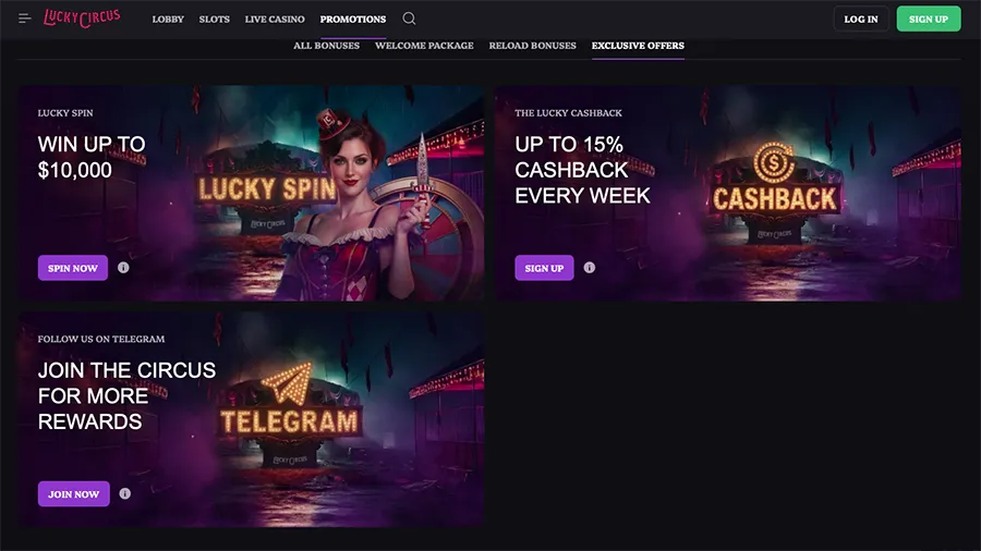 Lucky Circus Promotions