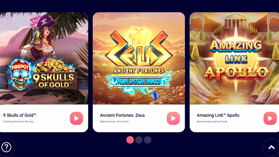 Spin Galaxy Casino Games