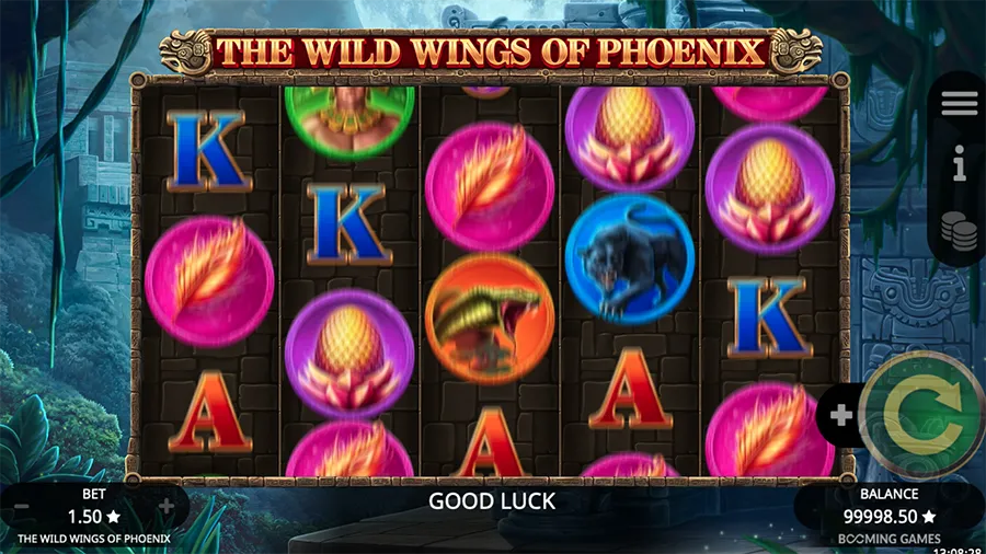 The Wild Wings of Phoenix Slot Screenshot