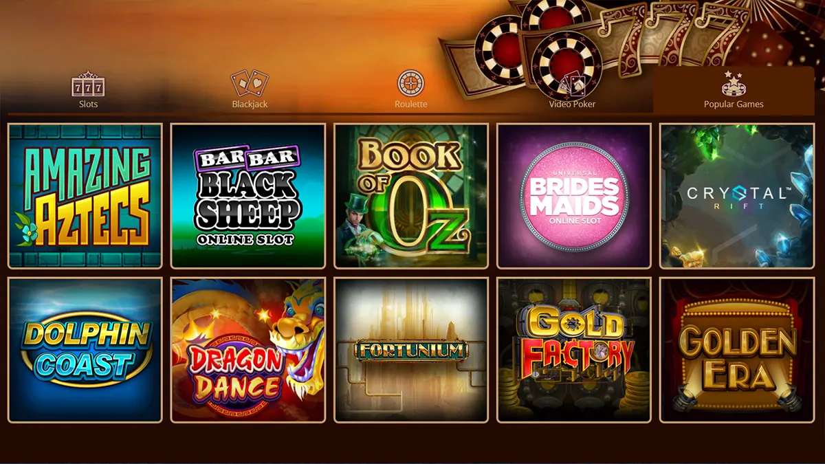 RiverBelle Casino Games