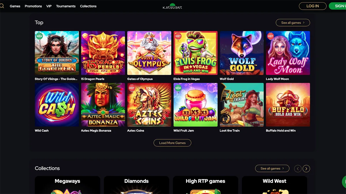 Katsubet Casino Games