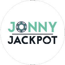 Jonny Jackpot Casino White Circle Logo